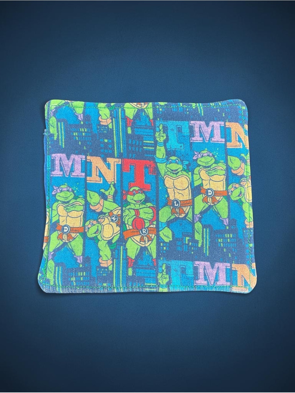 Teenage Mutant Ninja Turtles Graphic Coasters - Blue & Green